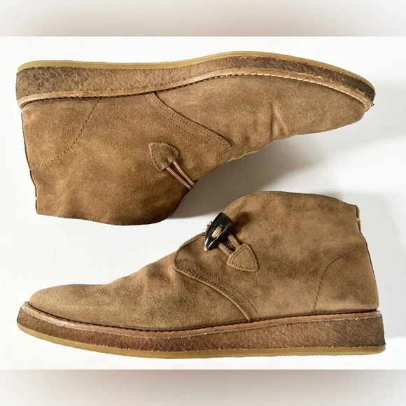 Trask Carissa Toggle Women’s 11 Tan Suede Chukka Boots - Picture 5 of 14